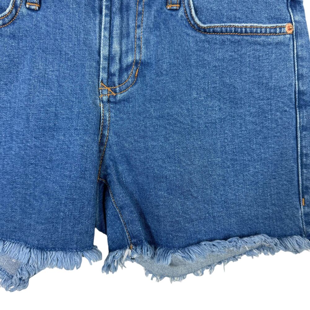 Dear John | Gigi High Rise Cut Off Denim Shorts - Picture 5 of 9